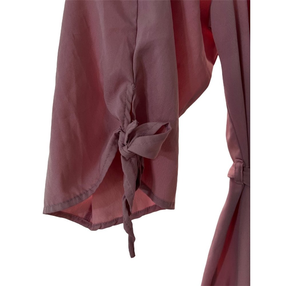 Speed Control New York  3X Blush Off Shoulder Tie Waist Dress - Picture 5 of 6